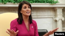 U.S. Ambassador to the United Nations Nikki Haley (file photo)