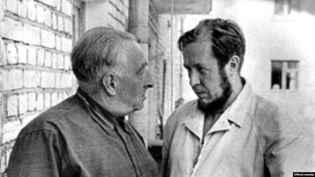 Н.Тимофеев-Ресовский и А. Солженицин. Обнинск