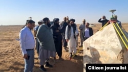 د ایران او طالبانو چارواکي سرحدي سیمه کې 