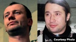 Journalists Vyacheslav Kochetkov (left) and Igor Naidenov are missing in Georgia.