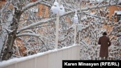Ձմեռը Երևանում, արխիվային լուսանկար
