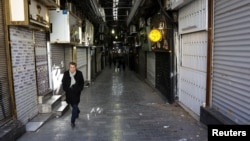 დახურული ბაზრობა ირანში