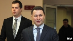 Премиерот и лидер на ВМРО-ДПМНЕ Никола Груевски.