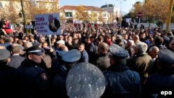 Protest opozicije u Tirani, ilustrativna fotografija