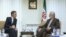 British Minister of State for the Middle East Andrew Murrison meeting with Iran's Kamal Kharrazi, June 23, 2019