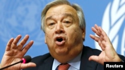 Former Portuguese Prime Minister Antonio Guterres is seen as one of the front-runners for the to UN post. (file photo) 
