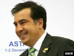 Михаил Саакашвили на саммите ОБСЕ, 2010 год