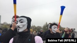 Protest anticorupție la București, noiembrie 2017