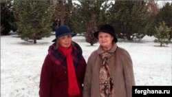 Аделаида Ким и Елена Урлаева, правозащитники в Узбекистане.