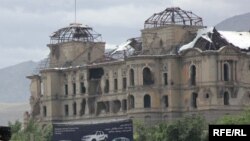 ساختمان ویران شدۀ قصر دارالامان