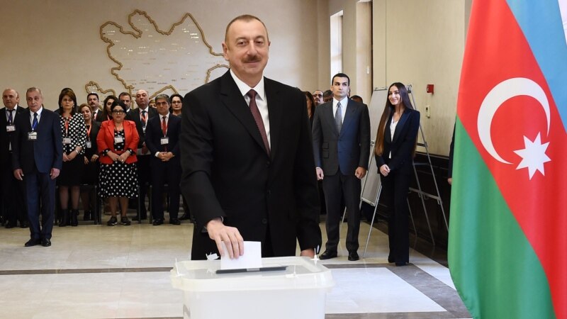 Azerbaýjanyň Alyýewi irki saýlawlarda dördünji möhlet prezidentligini gazanýar