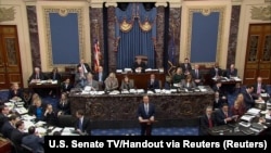 Під час слухань у процесі про імпічмент у Сенаті США