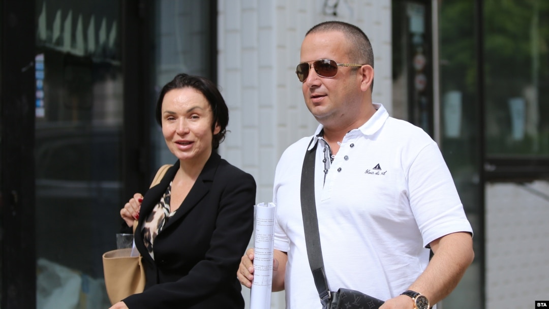 Светослав Илчовски и адвокатката му Галя Гълъбова