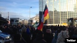 Demonstrație Pegida la Köln