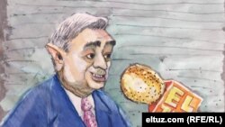 Президентликка номзод Кетмонов карикатураси.