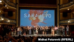 Dodjela nagrada tokom prošlogodišnjeg Sarajevo Film Festivala