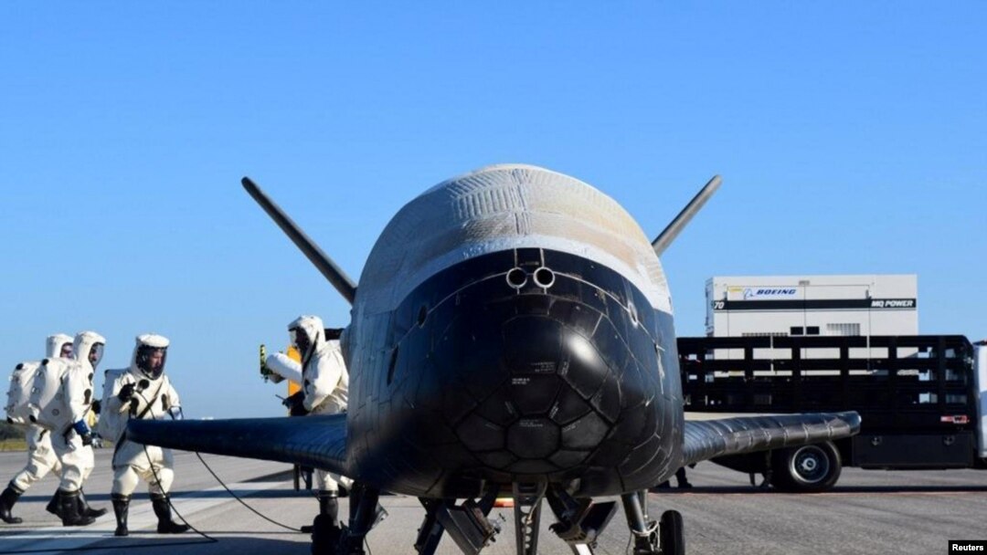 Американский космоплан Х-37В. Мыс Канаверал, Флорида, 7 мая 2017 года
