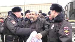 Разгон акции в защиту Савченко в Москве