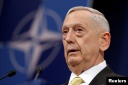 U.S. Defense Secretary Jim Mattis