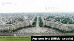 Romania - București, panorama, mai 2018