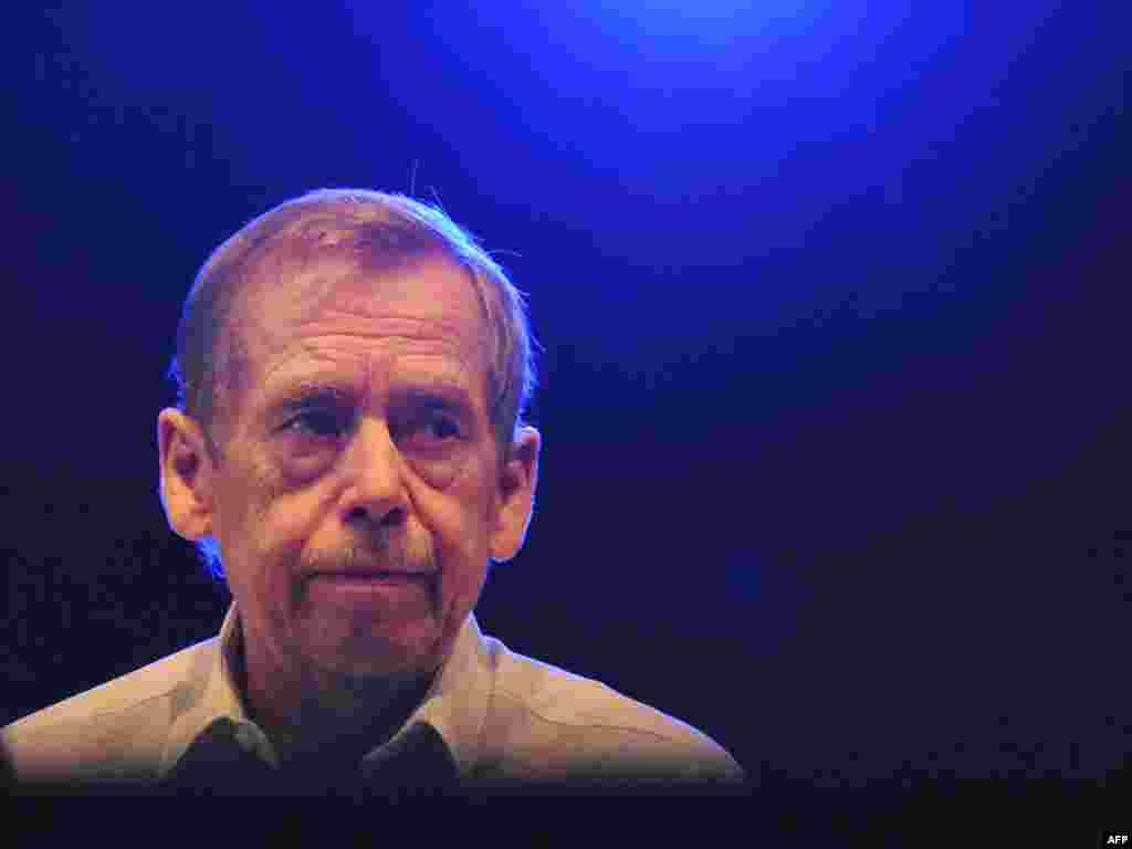 Czech Republic -- Former President Vaclav Havel, 19Jul2008