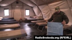 Шпиталь для лікування бійців на передовій