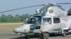 Вертолет "Пантера", подобный тому, который упал в Черное море
