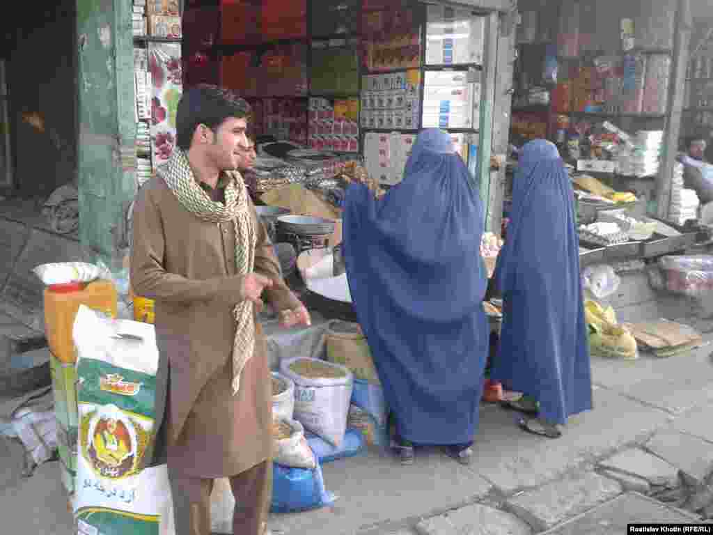 Women wearing all-encompassing burqas are seen mainly in Afghan villages and poor city outskirts.&nbsp;