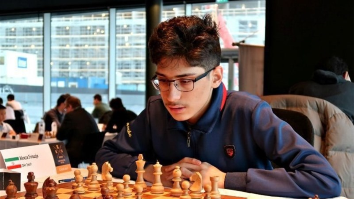 St. Petersburg, Russia - December 28, 2018: Grandmaster Alireza Firouzja,  Iran competes in King Salman World Rapid Chess Championship 2018.  Eventually Stock Photo - Alamy