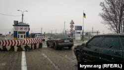 КПВВ «Чонгар» на адмінкордоні з Кримом (архівне фото)