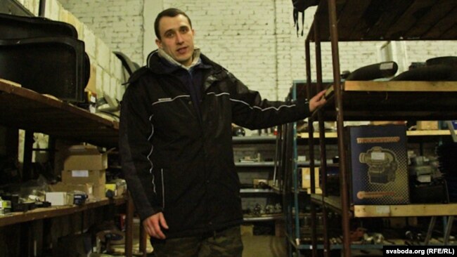 Павал Севярынец на «хіміі» ў Купліне, красавік 2012 году