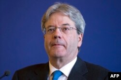 Italian Prime Minister Paolo Gentiloni (file photo)