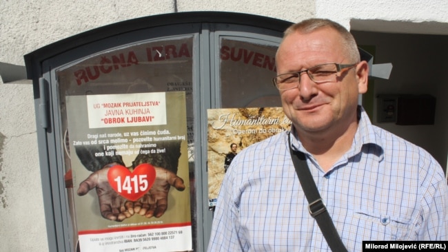 Miroslav Subašić iz "Mozaika prijateljstva" smatra da bi država morala kontrolisati proces doniranja hrane (arhivska fotografija).