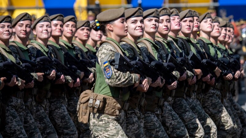 Ukrainian Military Begins Trial Of Uniforms For Women