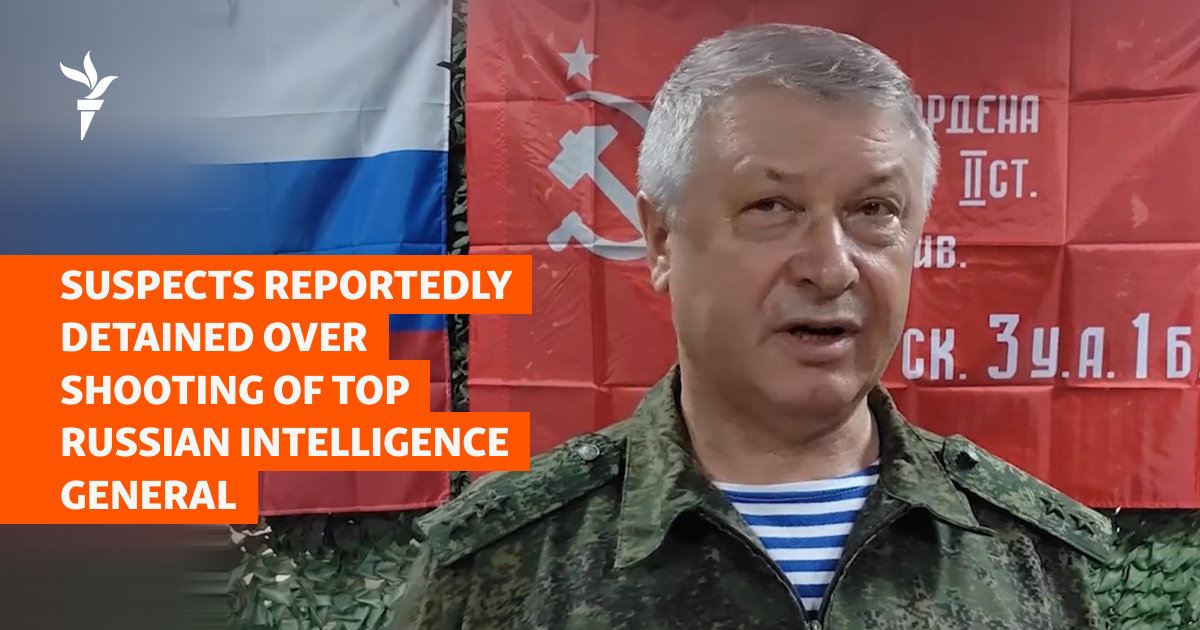 Suspects Reportedly Detained Over Shooting Of Top Russian Intelligence General