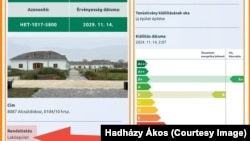 Lakóépületre kértek energiahatékonysági igazolást, pedig mezőgazdasági épületként hivatkozza a birtok az Orbán-család és a kormány
