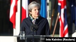 ბრიტანეთის პრემიერ-მინისტრი ტერეზა მეი