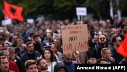 илустрација, протести на опозицијата 