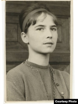 Aurora Liiceanu, în anii de liceu.