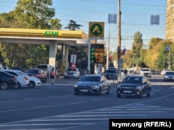 Заправка ATAN в Симферополе, сентябрь 2025 года