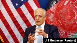 U.S. special envoy for peace in Afghanistan Zalmay Khalilzad (file photo)