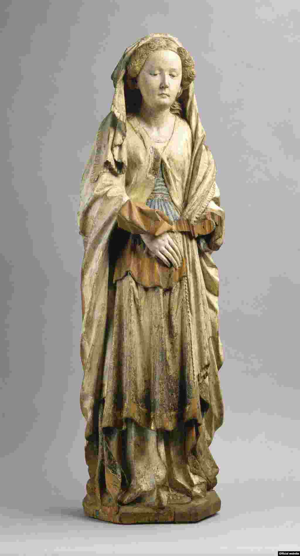 Hans Multscher (cca. 1400&ndash;1467) Sf. Maria Magdalena, cca. 1465 &ordf;Liebieghaus Skulpturensammlung, Frankfurt am Main. Photo: Liebieghaus Skulpturensammlung &ndash; ARTOTHEK).