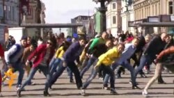 Казан биючеләре флешмоб уздырды