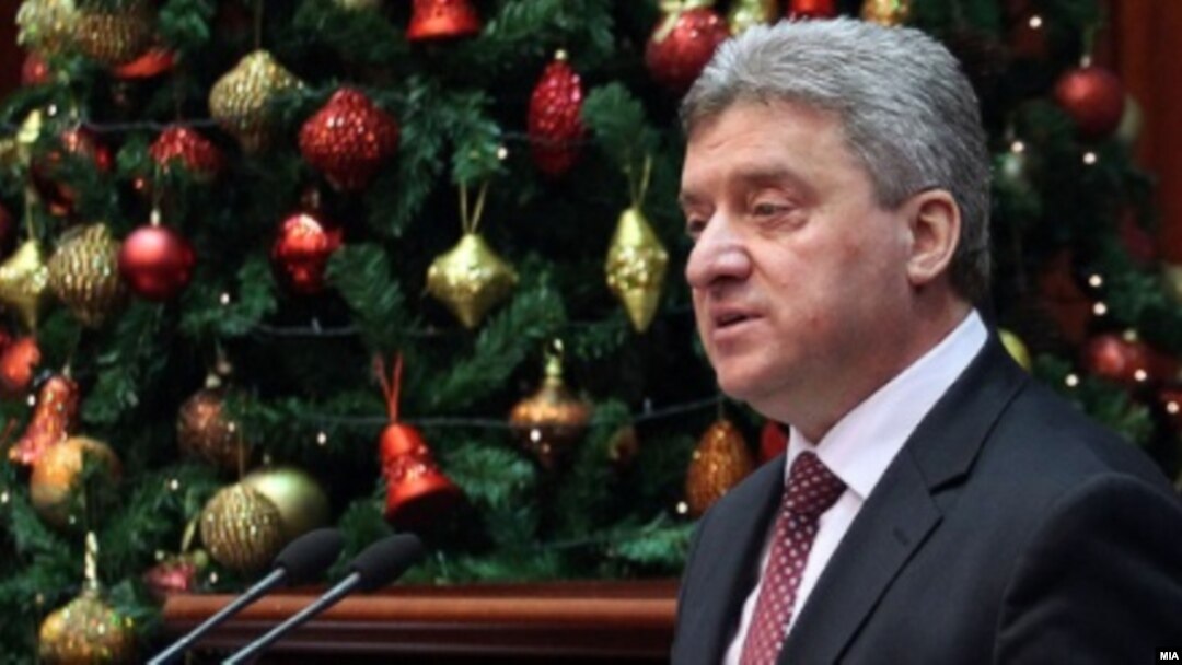 Macedonian President Gjorge Ivanov