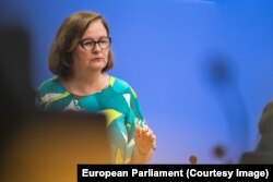 Євродепутатка політгрупи RENEW (Франція) Наталі Луазо. Бельгія, Брюссель, 23 червня 2026 року