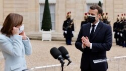 Emmanuel Macron, la întâlnirea cu Maia Sandu: „Un mesaj formidabil de speranță”