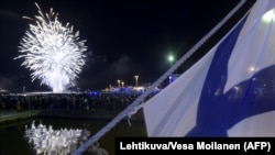 Cвяткування 100-річчя незалежності Фінляндії. Гельсінкі, 6 грудня 2017 року