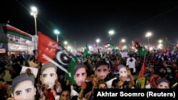 The Pakistan Democratic Movement has staged large rallies in two major Pakistani cities during the past week, attracting tens of thousands of demonstrators. The movement has vowed to continue protests until its demands are met.