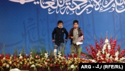 کودکانی که در نتیجه جنگ در افغانستان پاهای‌شان را از دست داده‌اند