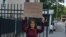 North Macedonia - Citizen protest in front of the Ministry of Interior due to the "continuous violence against women leading to femicide"